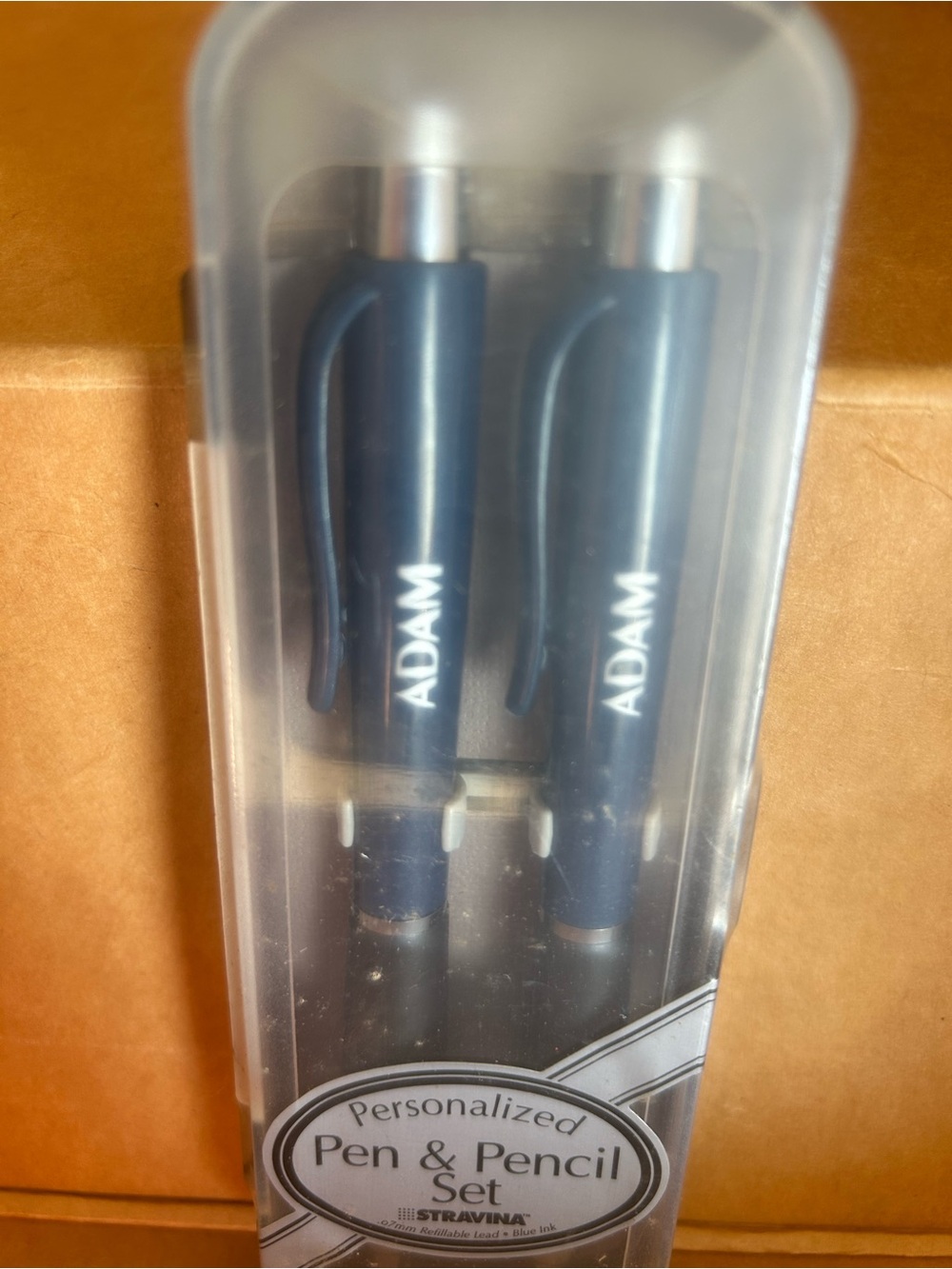 NWT Pen & pencil set with the name Adam on each. It’s mine-you can’t take it!